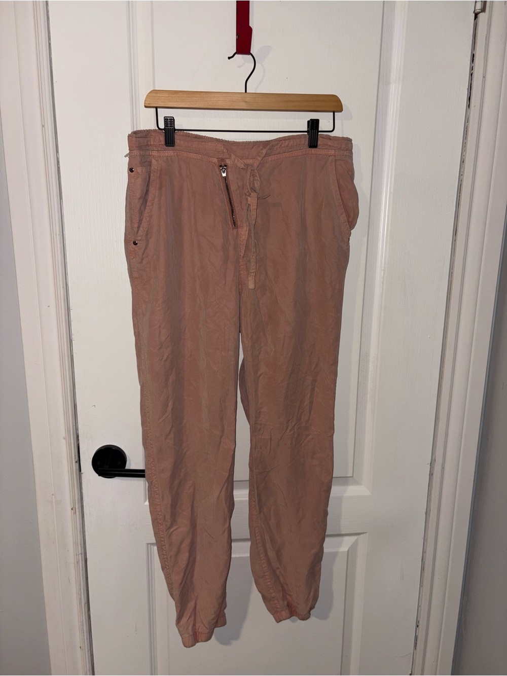 Cream | Pink Joggers | Size 12